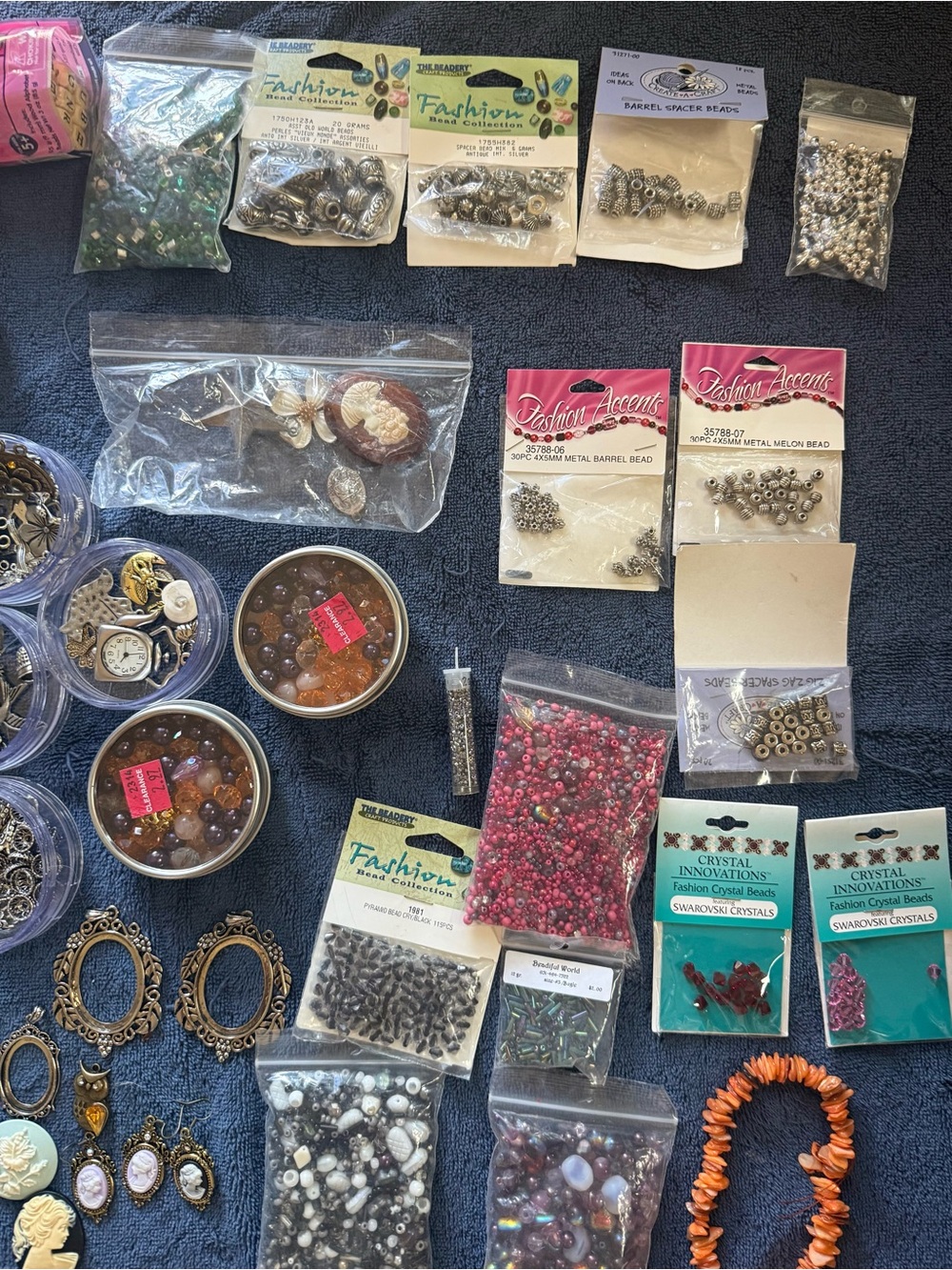 Large Jewelry Making Supplies & Beading Lot – Estate Find – 4 lbs 11.9 oz - Picture 3 of 16